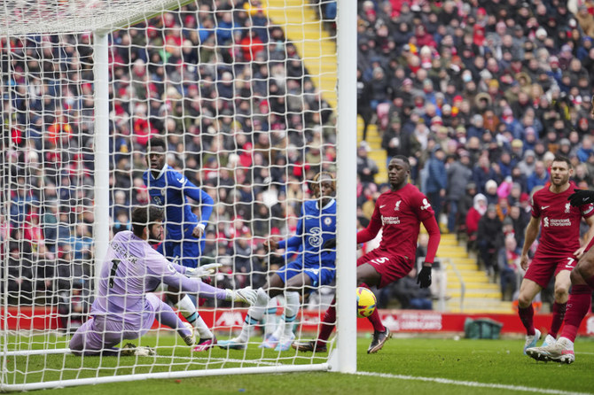 Liverpool 0-0 Manchester City: Riyad Mahrez misses crucial, late penalty as  title-contenders produce goalless draw