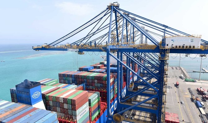 Jeddah Islamic Port receives 3 ship-to-shore cranes | Arab News