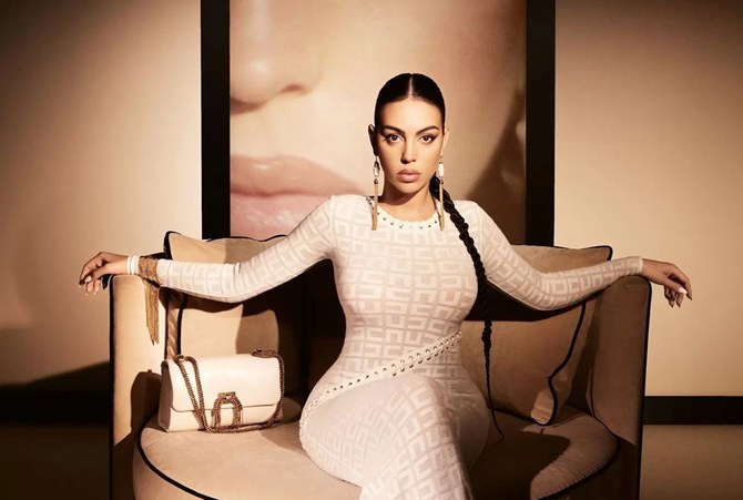 Georgina Rodriguez is the new face of Italian luxury label
