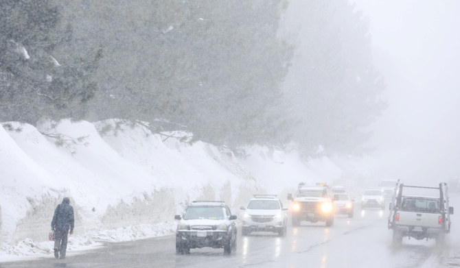 Another powerful Pacific storm hits soggy, snowy California | Arab