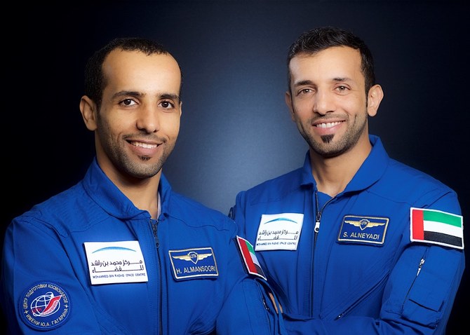 Emirati Astronaut Hazzaa Al Mansoori Marks Another Milestone On Arab Space Mission Arab News