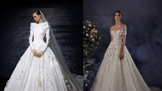 Elie Saab Zuhair Murad present new bridal collections as Reem