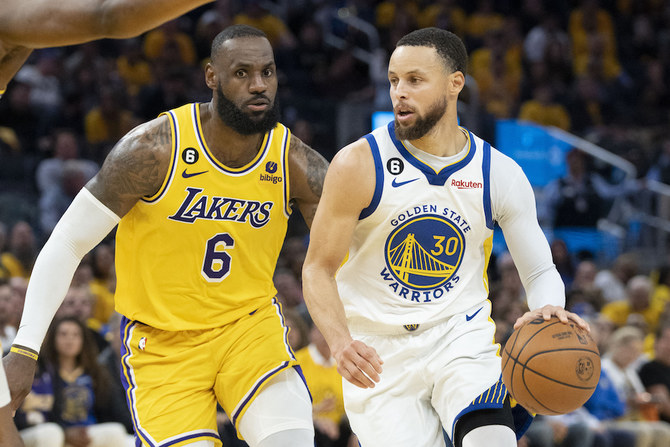 Stephen curry sale versus lebron james