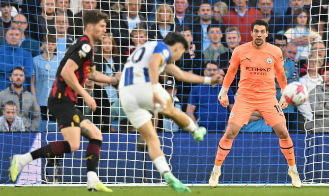 Brighton draw 1-1 with Man City to secure Europa League