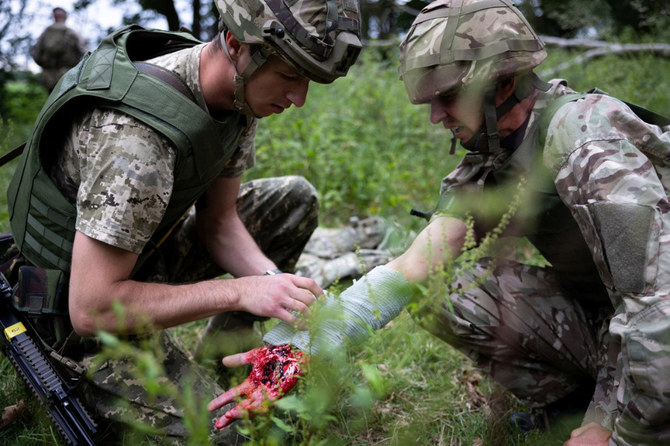 17,000 Ukrainian army recruits trained by UK and allies; 30K by