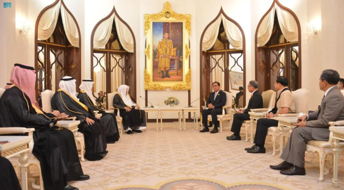 Saudi Shoura Council speaker meets Thai prime minister | Arab News