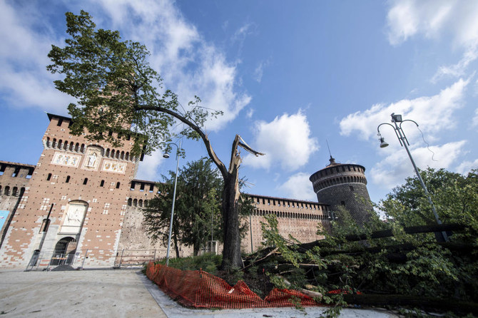 Storms kill two in northern Italy Palermo airport reopens after