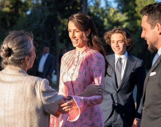 Jordan’s Royal Newlyweds Princess Rajwa And Crown Prince Hussein Attend ...