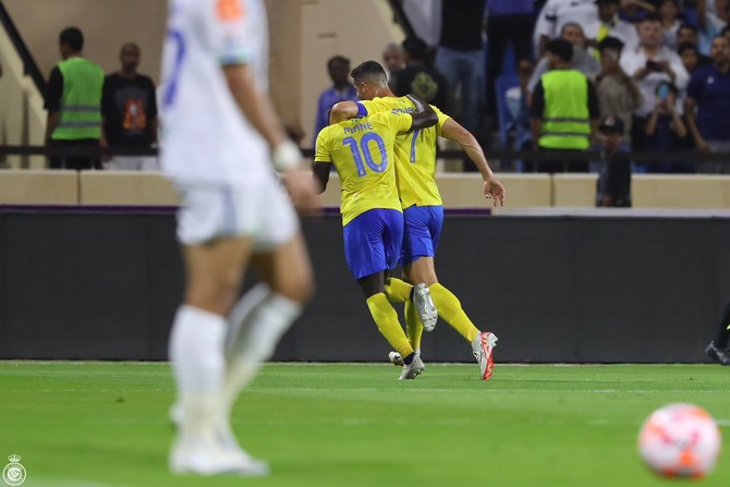 Al-Nassr captain Ronaldo filmed shouting at match referee, shoving Shabab Al-Ahli  staff member at half-time