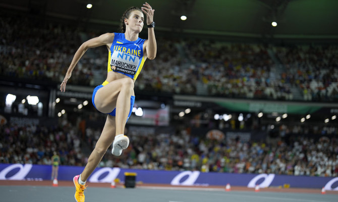 Ukraine's best high jumper wins gold for her country at world