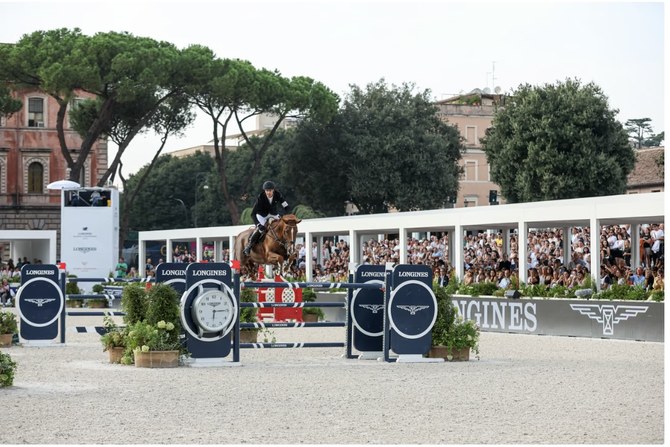 Henrik von Eckermann wins in Rome to push into Longines GCT title