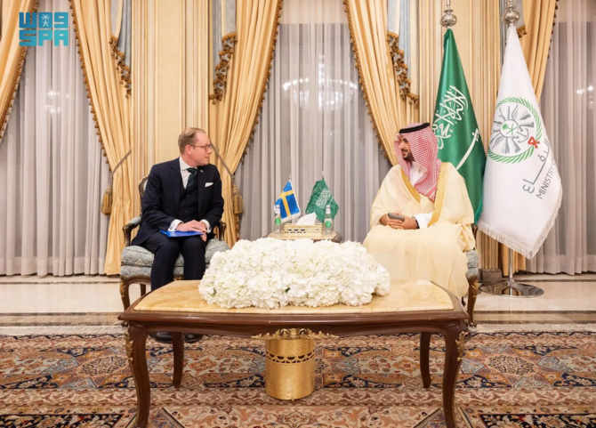 Saudi Officials Hold Talks With Croatian Swedish Foreign Ministers In Riyadh Arab News 0868