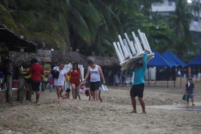 Hurricane Otis now a catastrophic Category 5 storm off Mexico's coast