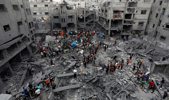 Israel pounds Gaza from air and land; Biden presses for more aid