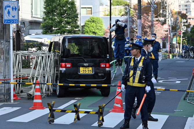 Man arrested after car crashes near Israeli embassy in Tokyo