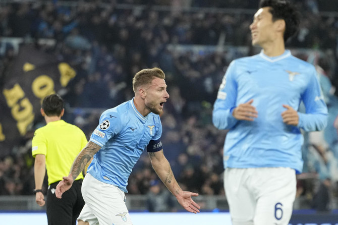 Immobile fires Lazio past Celtic and to brink of Champions League