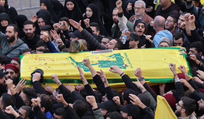 Hezbollah Says Four Of Its Fighters Killed In Southern Lebanon | Arab News