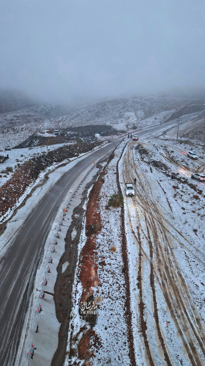 Tabuk snowstorm highlights winter weather concerns across Saudi Arabia