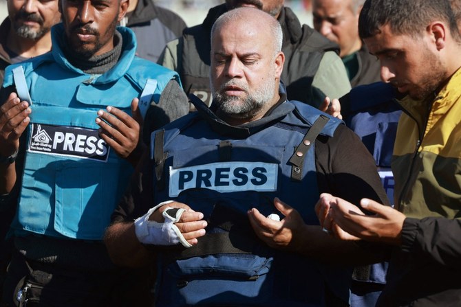 Al Jazeera Journalist Back Reporting One Day After Burying Son Killed ...