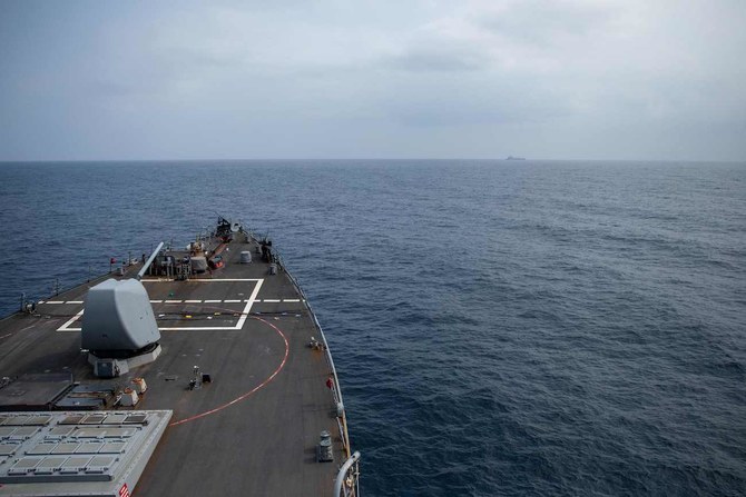 Houthis Launch ‘largest’ Red Sea Attack Against US Navy | Arab News