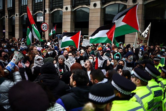 London police hears allegations of Israeli war crimes in Gaza | Arab News