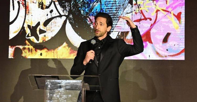 Hollywood star Adrien Brody boosts Saudi charity with 275 000