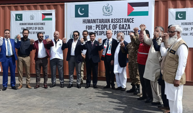 Pakistan Dispatches Seventh Consignment Of Relief Goods For Gaza As ...