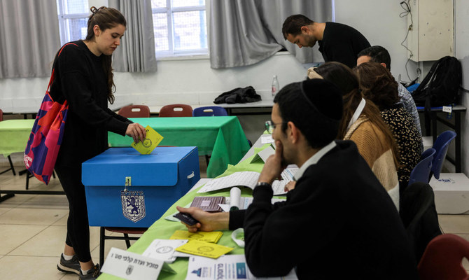 Israelis Vote For Municipal Councils In Test Of Public Mood | Arab News