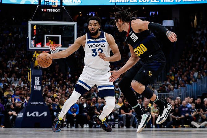 Timberwolves maul Nuggets, Brunson fires Knicks over Pacers | Arab News