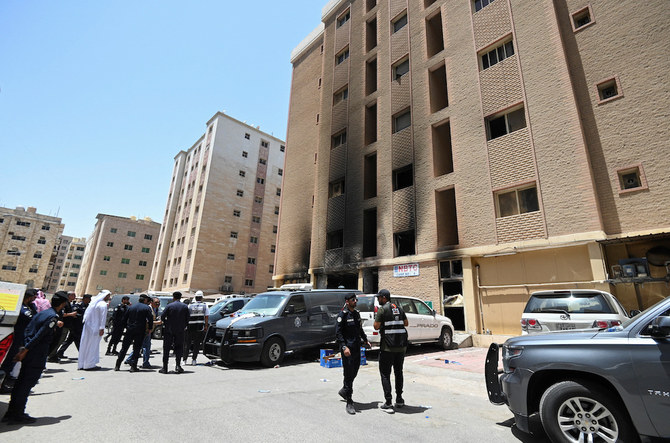 At least 41 people killed in fire in southern Kuwait