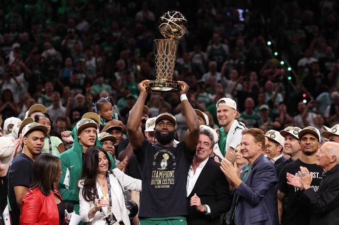 Celtics win 18th NBA championship with 106-88 Game 5 victory over ...