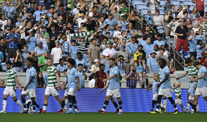 Celtic edge Manchester City 4-3 in US pre-season friendly | Arab News