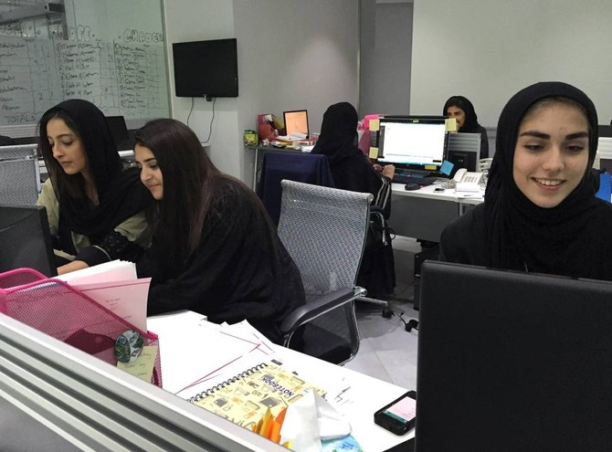  Female workforce growth was even more notable, with a rate of 5.5 percent in Saudi Arabia compared to 2.1 percent in Australia and lower figures in the rest of the G20. File