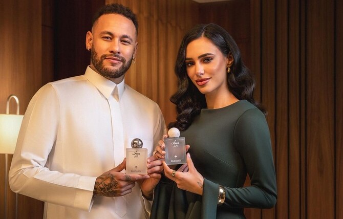 Neymar, Bruna Biancardi star in campaign for Saudi perfume label | Arab News