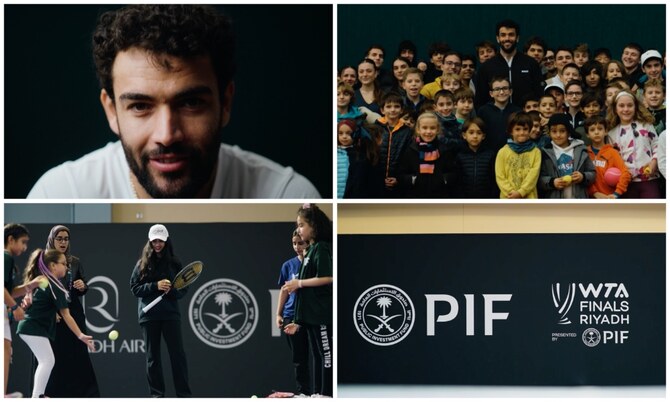 PIF Appoints Matteo Berrettini As Tennis Ambassador | Arab News