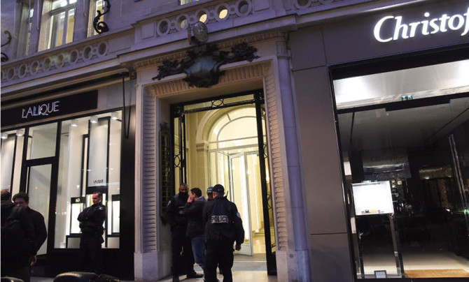 Robbers hit Belgian jewelry store 2 days after Paris heist Arab News