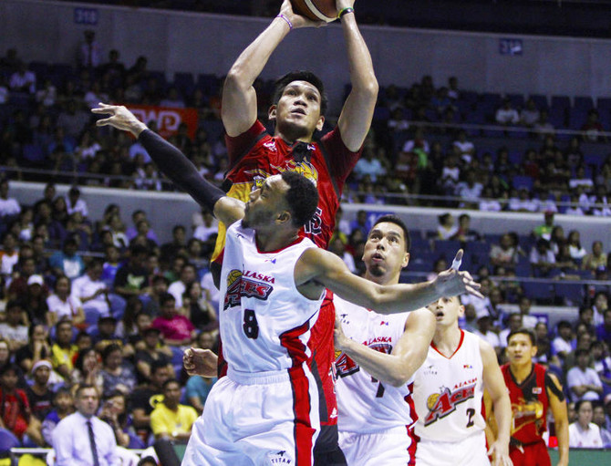 Fajardo plugs import hole as San Mig spills Alaska | Arab News