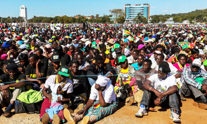 Mugabe supporters stage march in Harare | Arab News