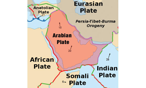 Movement of Arabian Plate causing quakes | Arab News