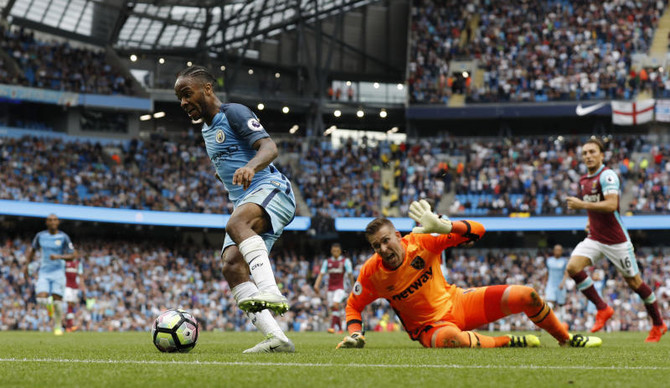 Sterling Double Maintains Pep’s Perfect City Record | Arab News