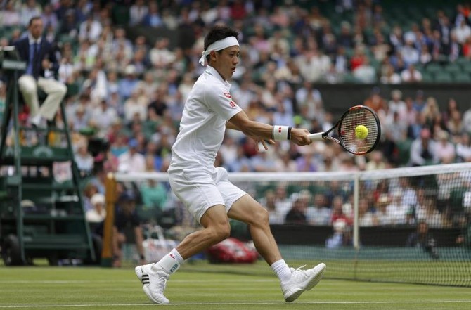 Ruthless Murray cruises; Muguruza bows out; Nishikori survives