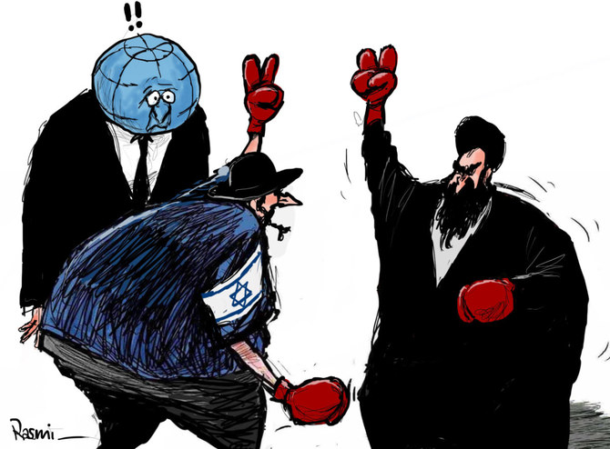 Cartoon By Amjad Rasmi. (courtesy Of Asharq Al-awsat) 