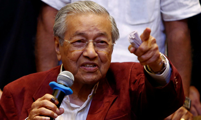 After stunning victory, Malaysian leader Mahathir says he only ‘wants to restore the rule of law’