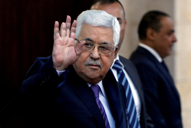 Palestinian President Abbas leaves hospital after eight-day stay