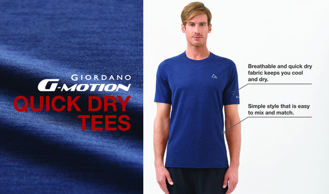 Giordano relaunches sportswear line | Arab News