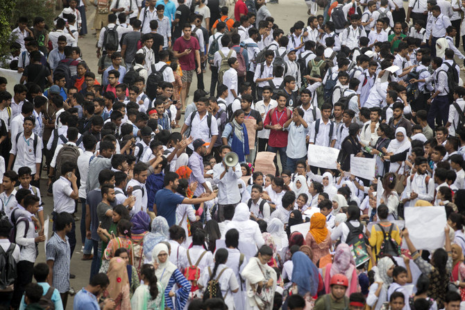 115 students injured in clashes as Bangladesh teen protests turn violent