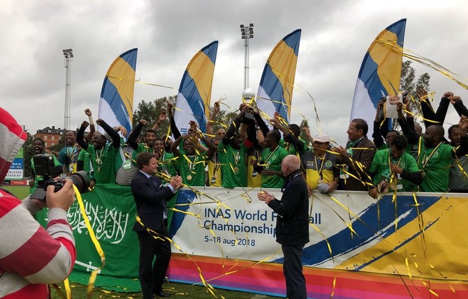 Saudi Arabia s special needs football team wins the World Cup for