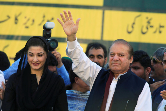 Pakistan’s ex-PM Sharif, daughter released for his wife’s funeral