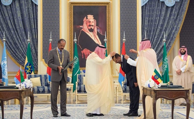 Eritrea And Ethiopia Sign Peace Agreement In Saudi Arabia Overseen By ...