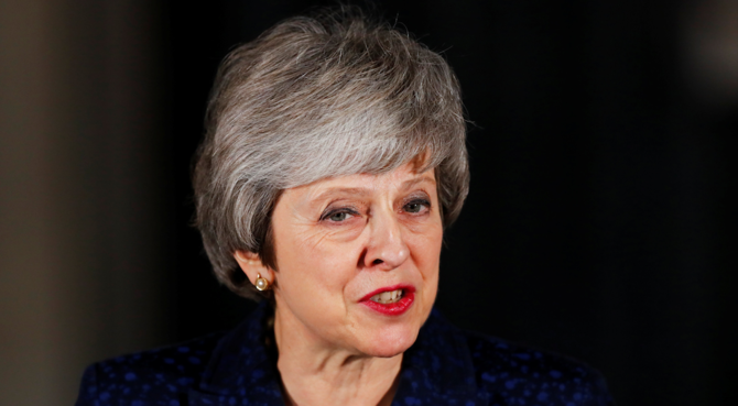 Uks Pm Theresa May Wins Vote Of Confidence In Her Leadership Arab News 2995